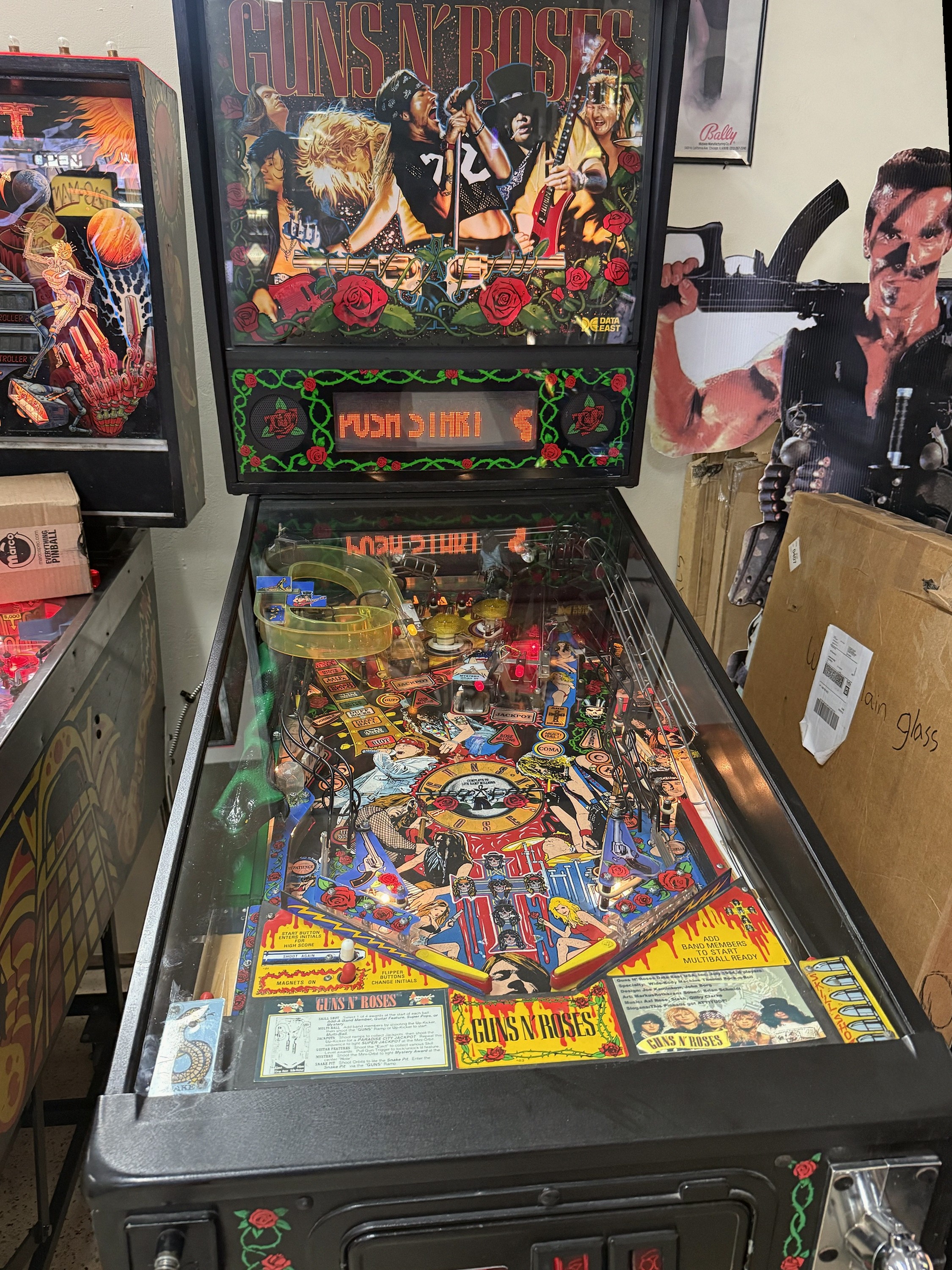 Guns N Roses Pinball
